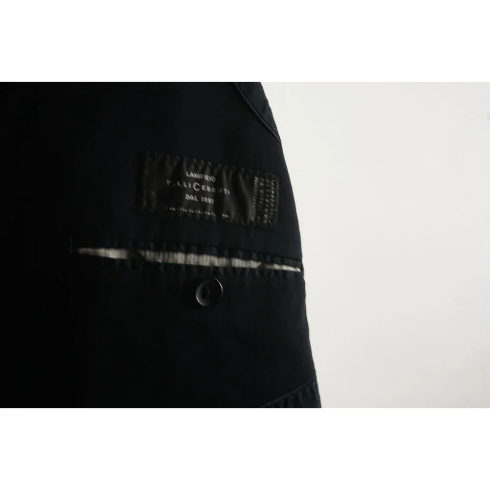 Banana Republic Lanificio Cerruti Dal‎ 1881 Navy Blue Wool Suit Jacket Men's 42R